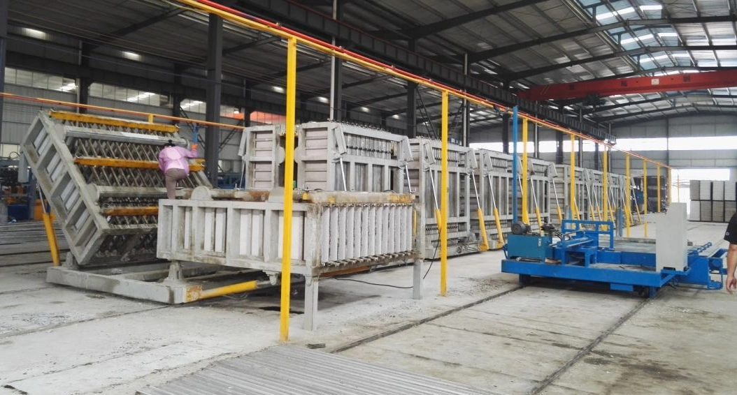 EPS Styrofoam Foam Cement Precast Wall Panel Production Line Insulated Lightweight Concrete Sandwich Wall Panel Machine for Building Machinery